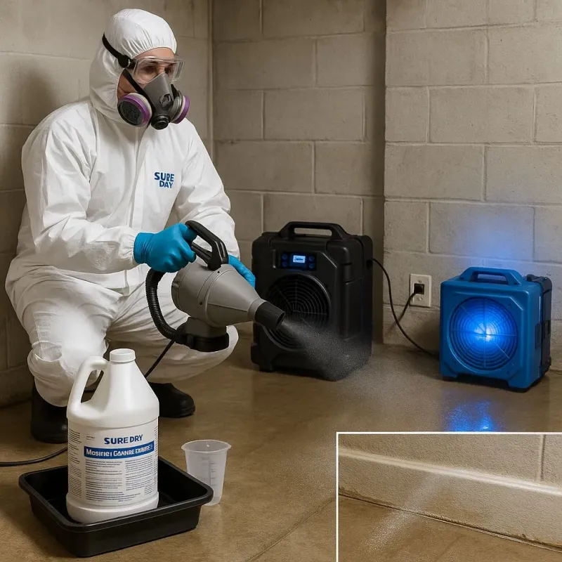 Sanitization and Odor Removal process in Strasburg, OH