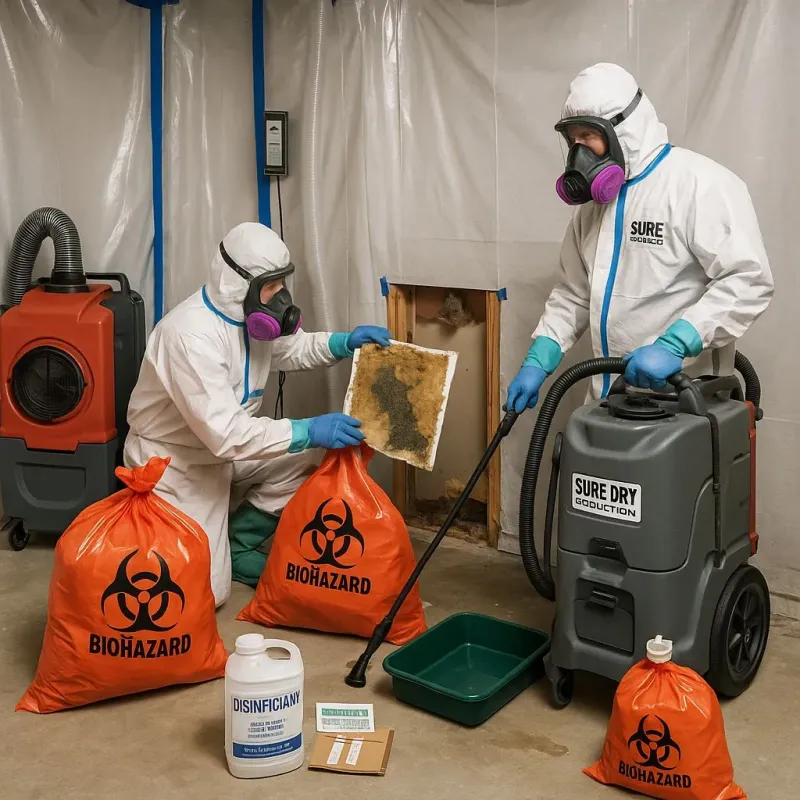 Contaminated Water Handling Protocols process in Strasburg, OH